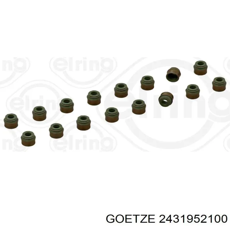 2431952100 Goetze сальник клапана (маслосъемный, впуск/выпуск)