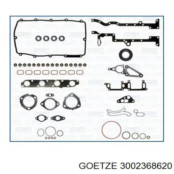 Прокладка ГБЦ Goetze 3002368620 цена, от 49.49 USD