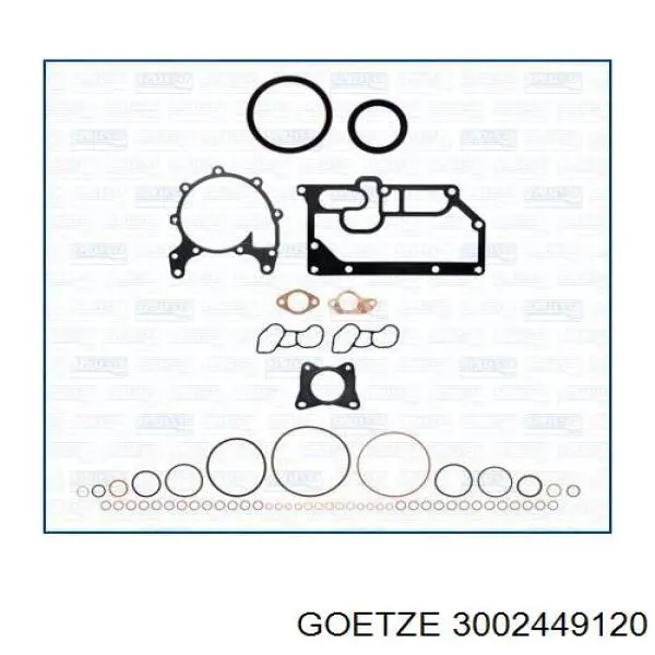 Прокладка головки блока цилиндров (ГБЦ) правая GOETZE 3002449120