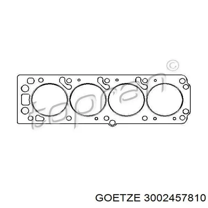 Купить 3002457810 Goetze Прокладка ГБЦ