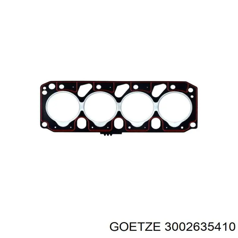 Прокладка головки блока цилиндров (ГБЦ) Goetze 3002635410