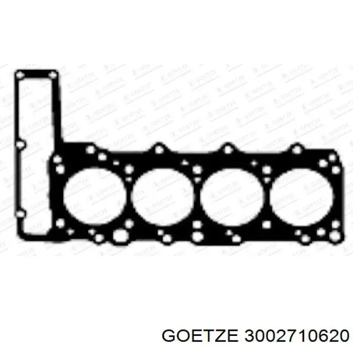 Прокладка ГБЦ Goetze 3002710620 цена, от 25.16 USD
