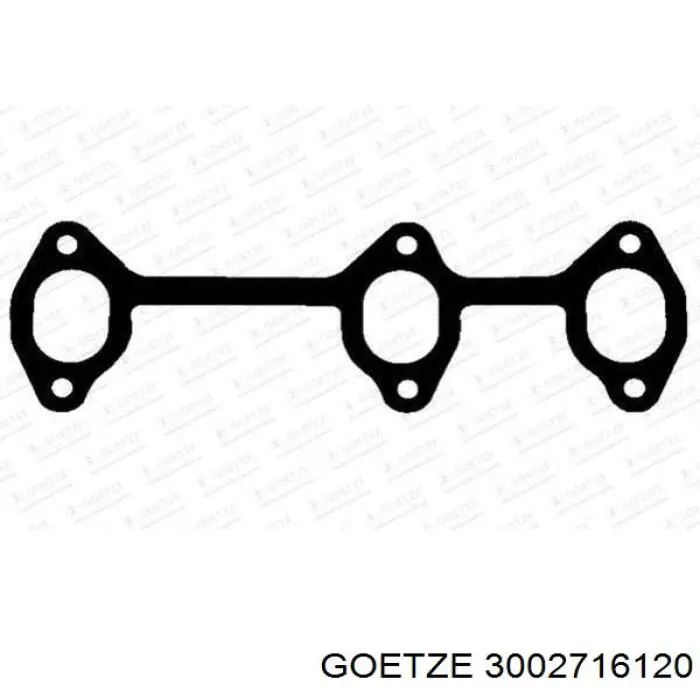 Прокладка головки блока цилиндров (ГБЦ) Goetze 3002716120