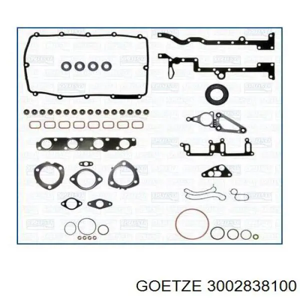 3002838100 Goetze Прокладка головки блока