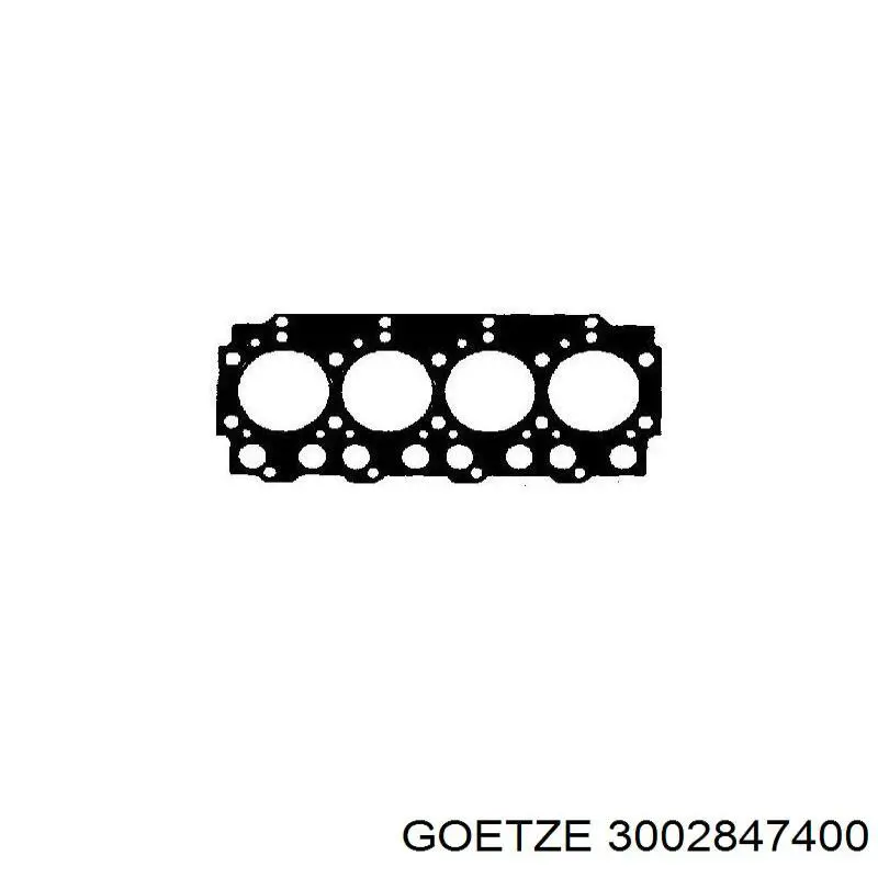 Прокладка ГБЦ 3002847400 Goetze