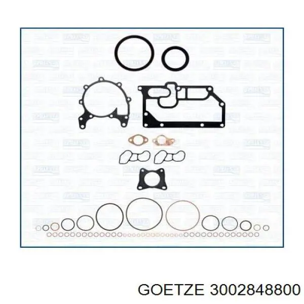 Прокладка головки блока цилиндров (ГБЦ) Goetze 3002848800
