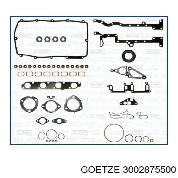3002875500 Goetze Прокладка головки блока