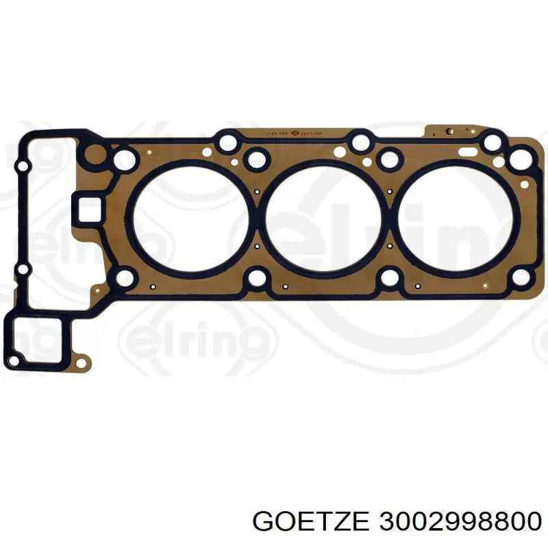 3002998800 Goetze прокладка головки блока цилиндров (гбц левая)