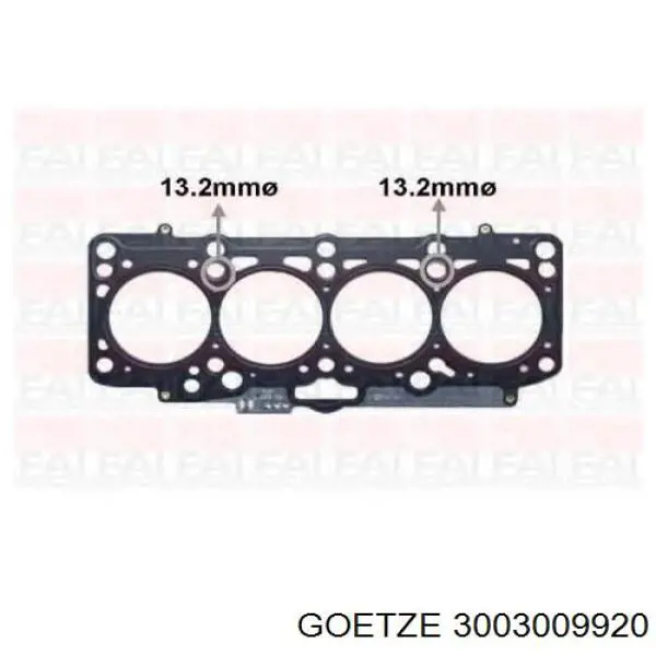 Купить 3003009920 Goetze Прокладка ГБЦ
