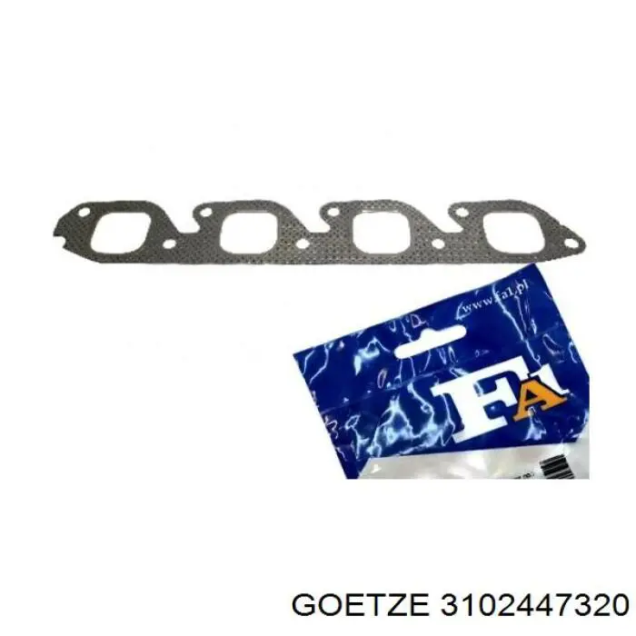 Прокладка коллектора 6591016 Ford
