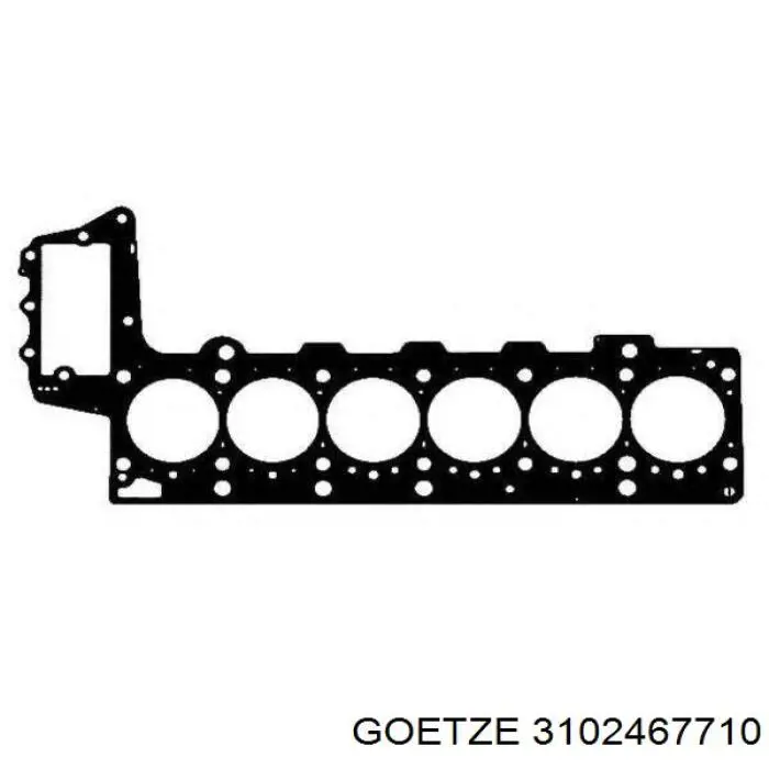 Прокладка ГБЦ 3102467710 Goetze