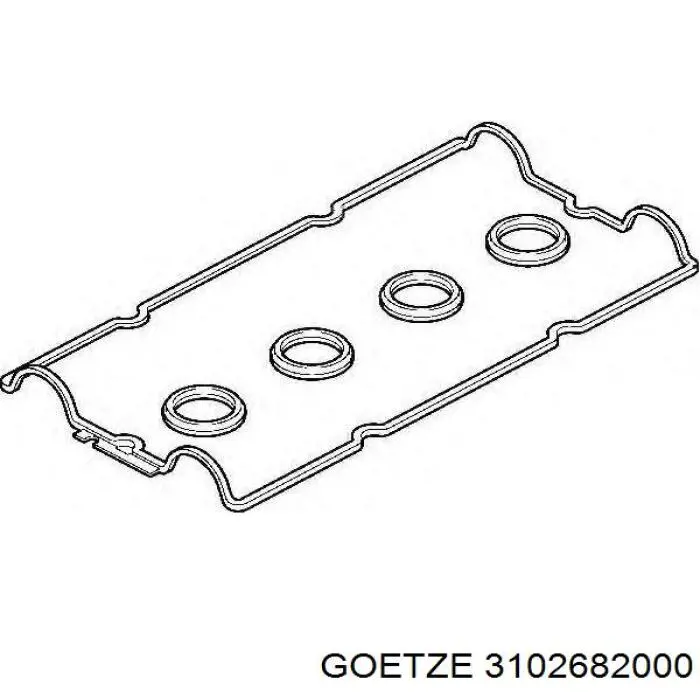 Прокладка крышки двигателя Goetze 3102682000 цена, от 2.14 USD
