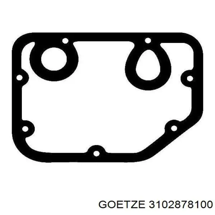 3102878100 Goetze прокладка поддона картера двигателя