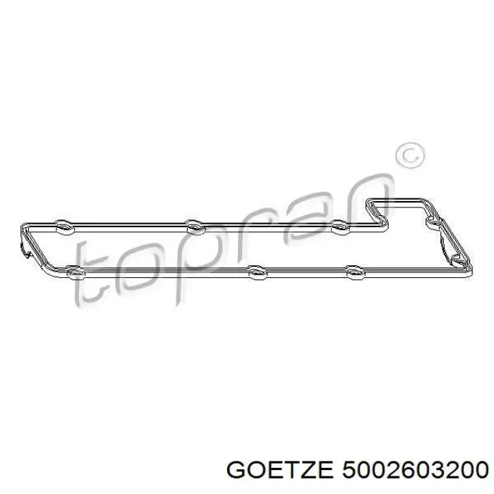 Купить 5002603200 Goetze Прокладка клапанной крышки двигателя