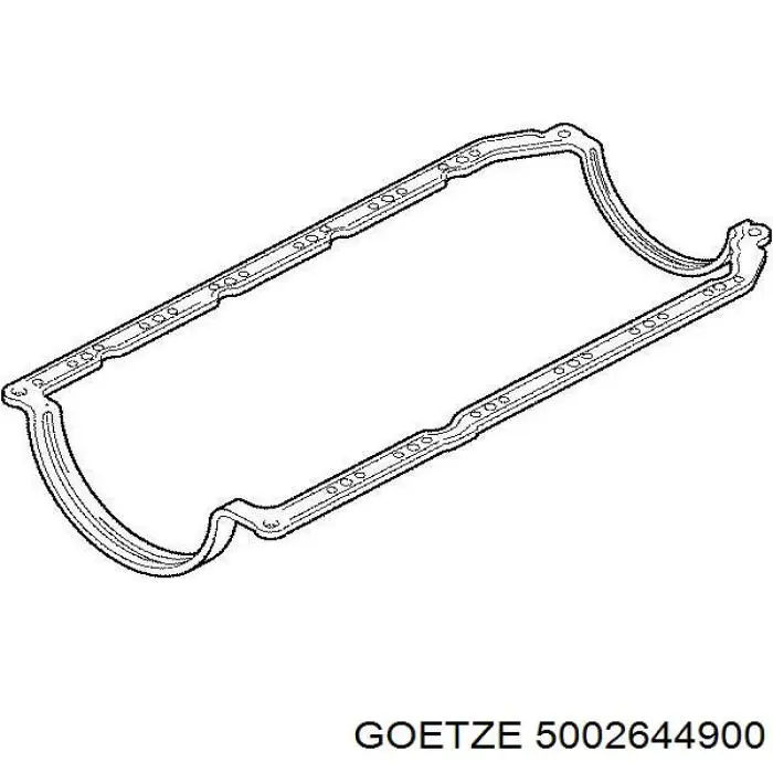 50-026449-00 Goetze прокладка поддона картера двигателя