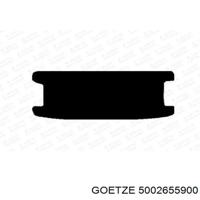 5002655900 Goetze Прокладка клапанной крышки двигателя, кольцо