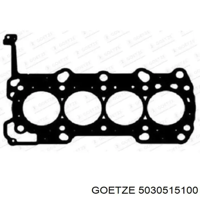 Купить 5030515100 Goetze Сальник коленвала задний