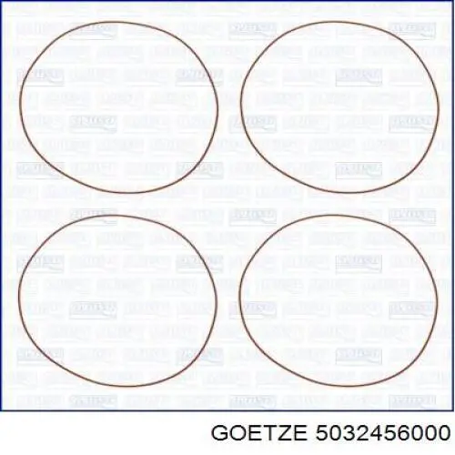 Кольцо уплотнительное под гильзу двигателя Goetze 5032456000