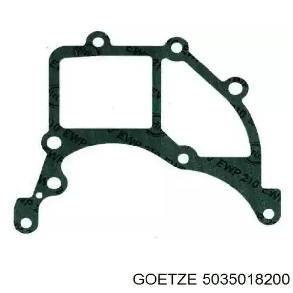 Уплотнительное кольцо форсунок  Goetze 5035018200