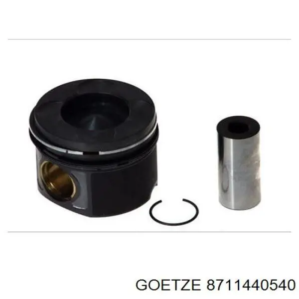 87-114405-40 Goetze поршень в комплекте на 1 цилиндр, 1-й ремонт (+0,25)