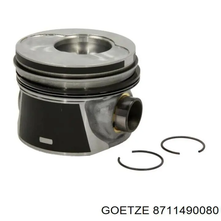 87-114900-80 Goetze поршень в комплекте на 1 цилиндр, std