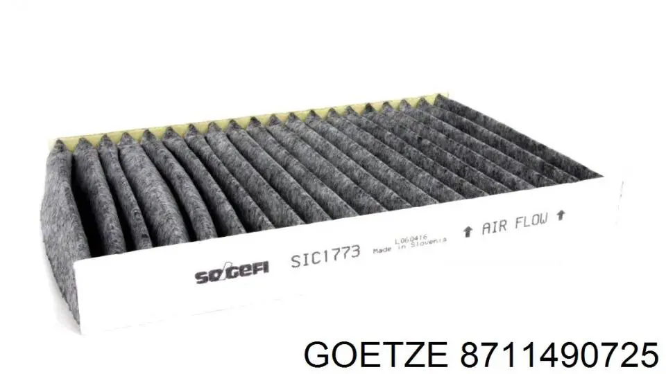 Поршень в комплекте на 1 цилиндр 2-й ремонт Goetze 8711490725
