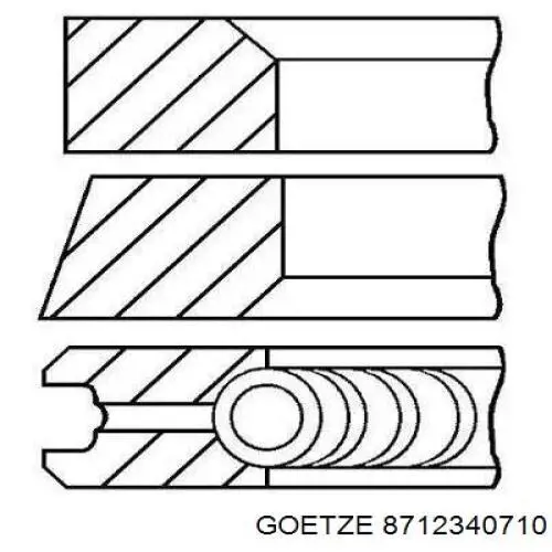 Купить 7548002 Mopart Поршень в сборе