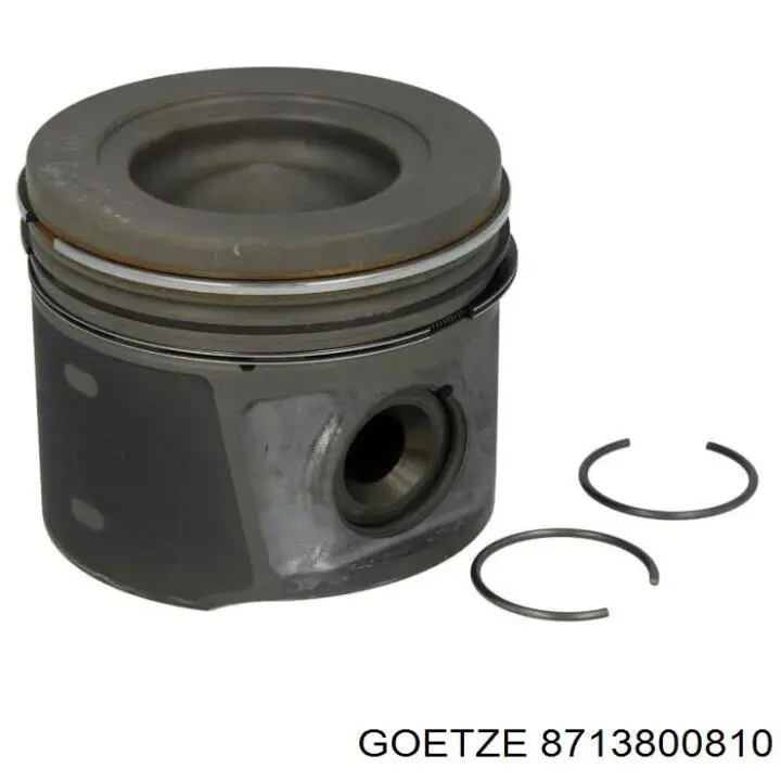 Поршень в комплекте на 1 цилиндр, 3-й ремонт (+0,60) Goetze 8713800810