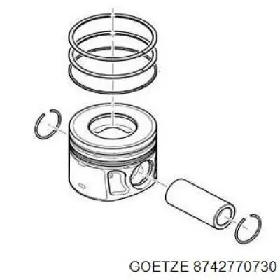 Купить 8742770730 Goetze Поршень в сборе