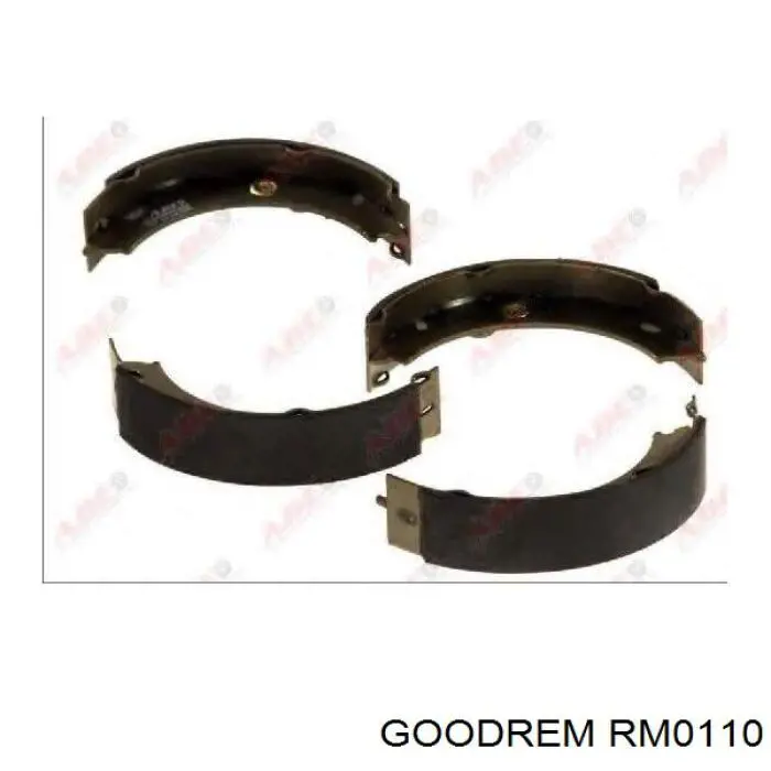 RM0110 Goodrem колодки ручника