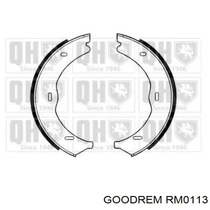 Тормозные колодки стояночного тормоза Goodrem RM0113 цена, от 15.84 USD