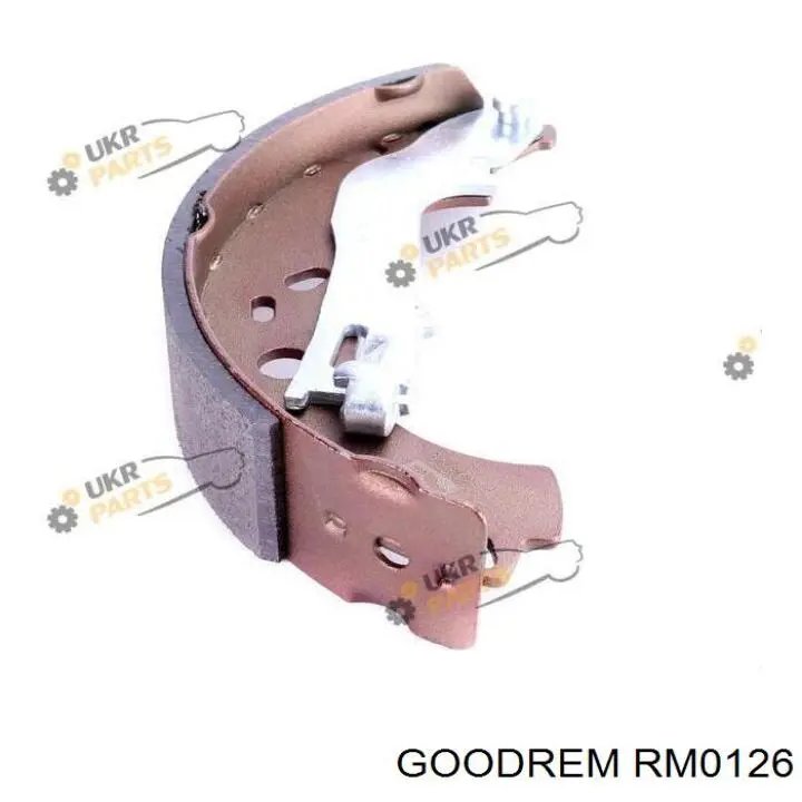 Тормоза рабочие задние ножные и тормозные барабаны Goodrem RM0126 цена, от 18.97 USD
