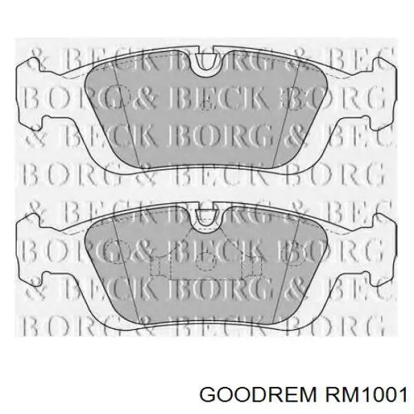 Колодки Goodrem RM1001 цена, от 14.21 USD