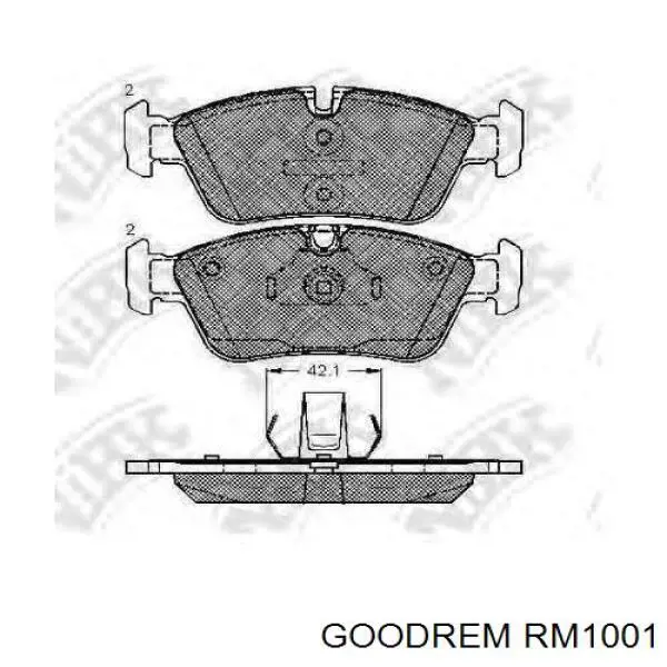 Купить RM1001 Goodrem Колодки тормозные