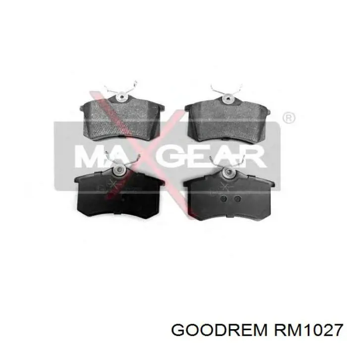 Задние тормозные колодки RM1027 Goodrem