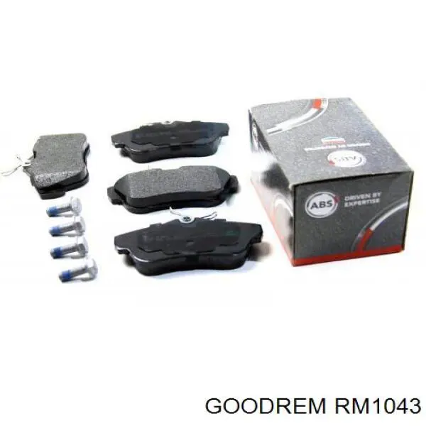 Задние тормозные колодки RM1043 Goodrem