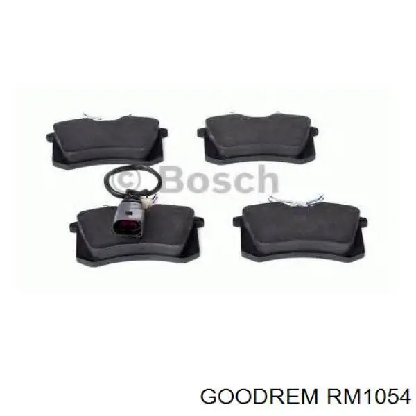 Колодки дисковые  Goodrem RM1054 цена, от 14.07 USD