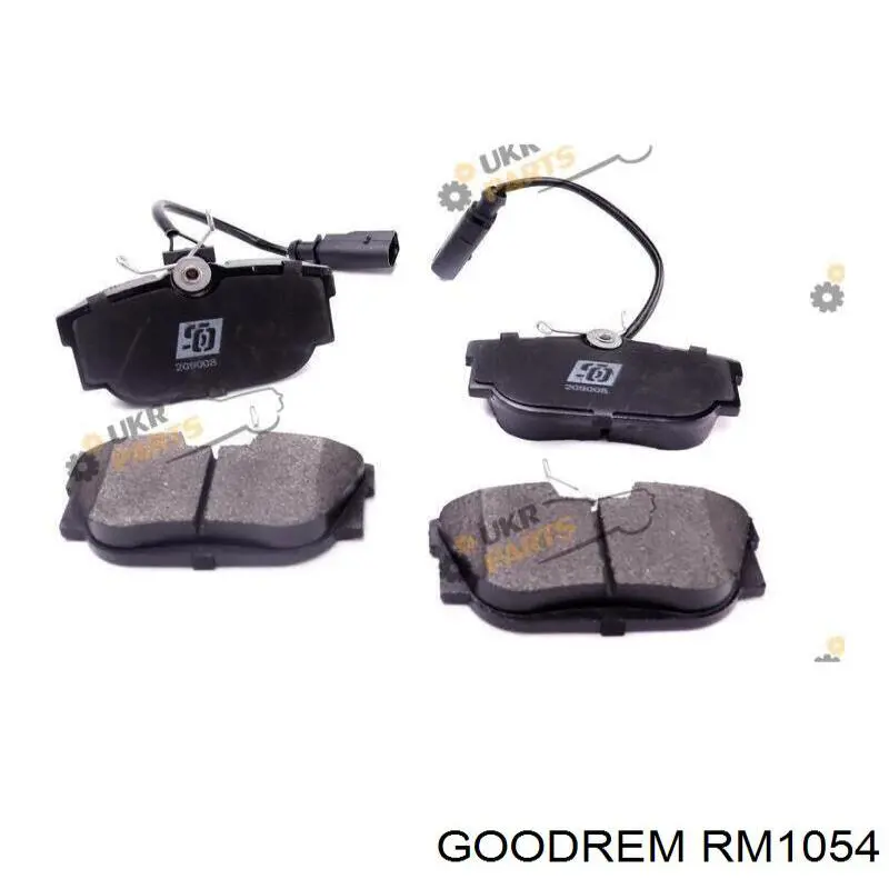 RM1054 Goodrem задние тормозные колодки