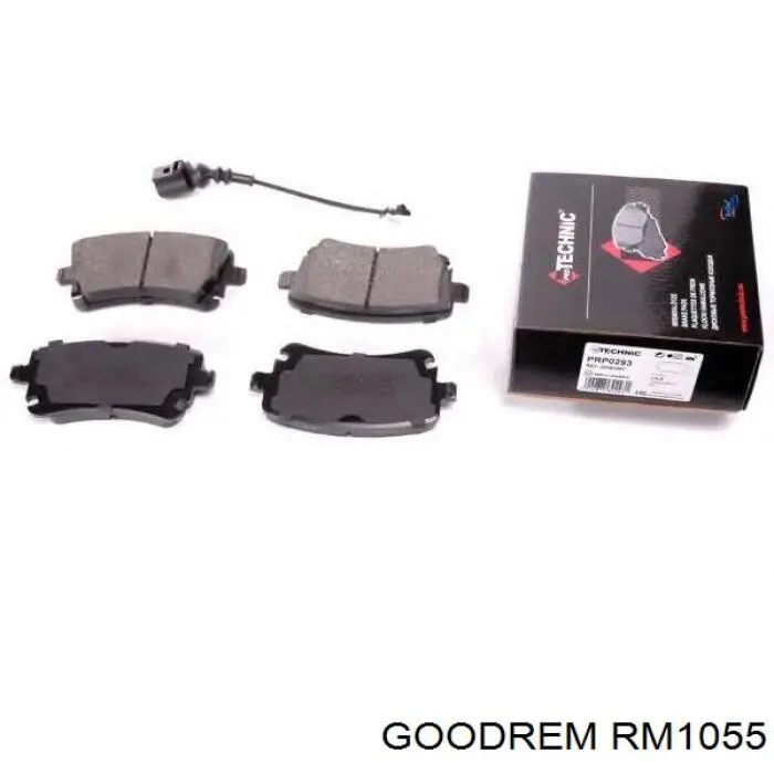 RM1055 Goodrem Колодки тормозные дисковые комплект