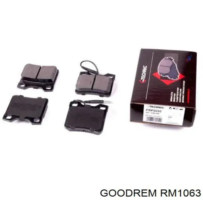 Задние тормозные колодки RM1063 Goodrem