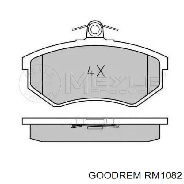 Купить RM1082 Goodrem Колодки тормозные