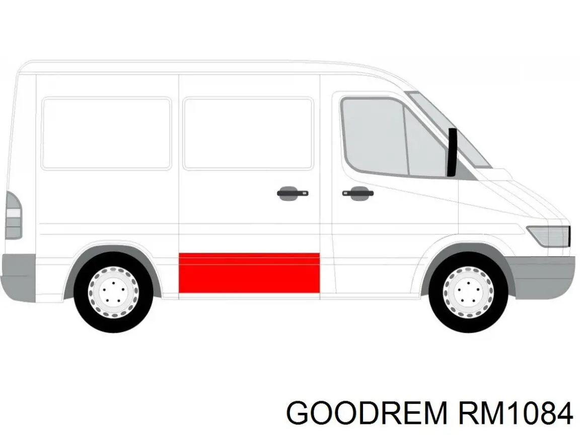 RM1084 Goodrem Колодки передние