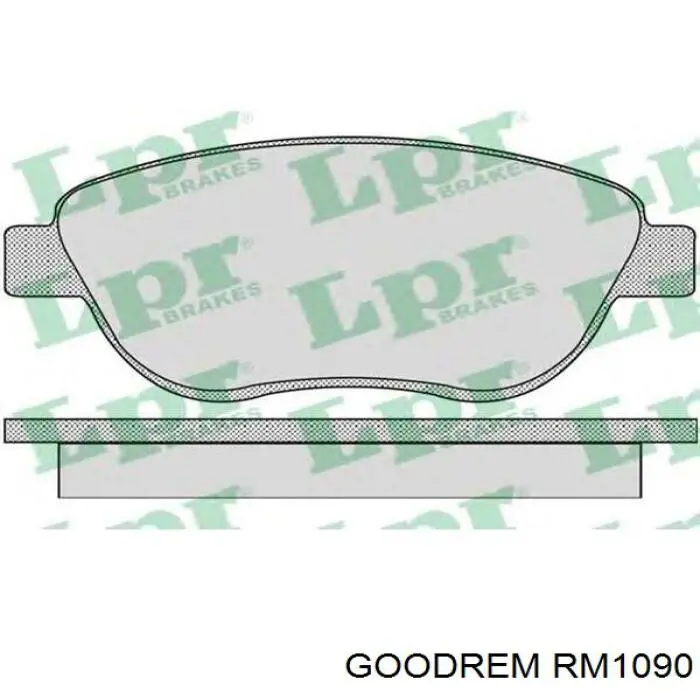 Колодки Goodrem RM1090 цена, от 14.78 USD