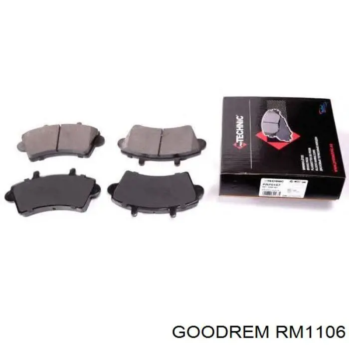 Передние тормозные колодки RM1106 Goodrem