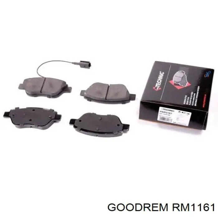 Передние тормозные колодки RM1161 Goodrem