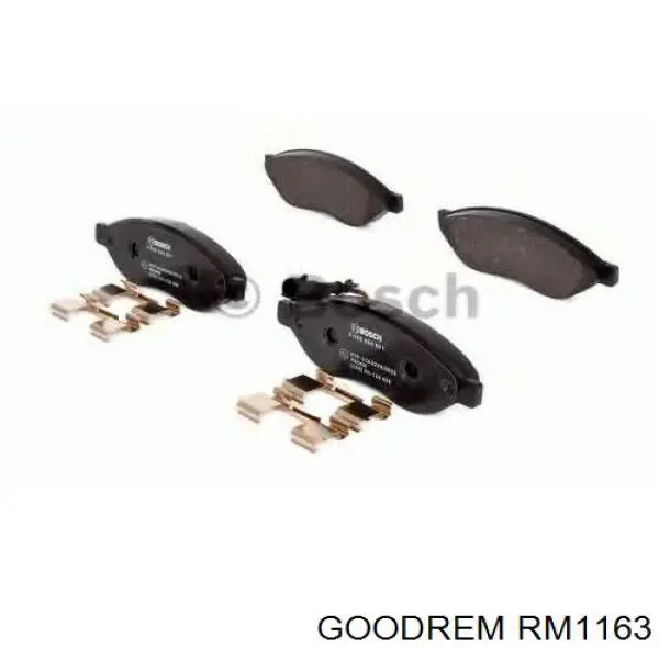 RM1163 Goodrem Колодки передние