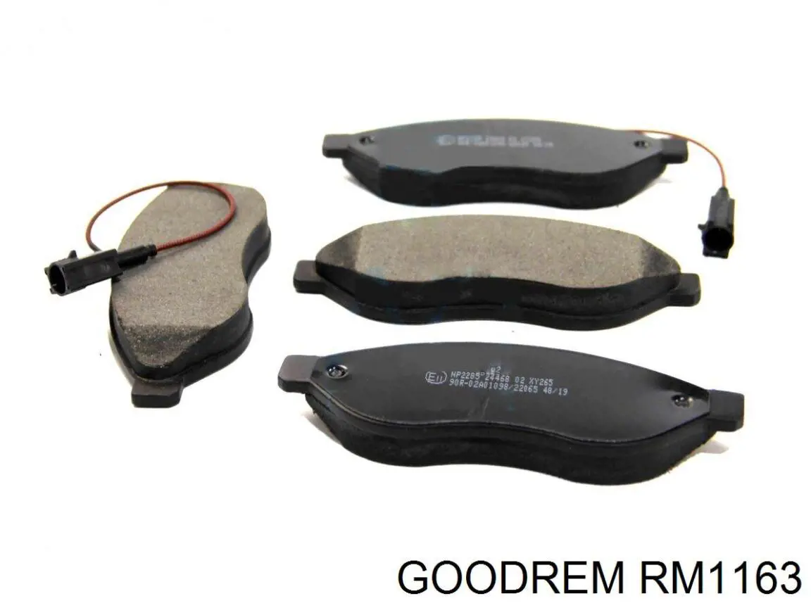 Передние тормозные колодки RM1163 Goodrem