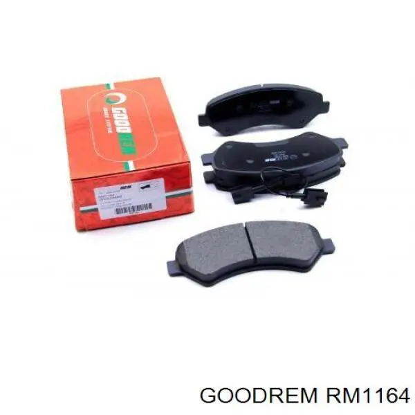 Передние тормозные колодки RM1164 Goodrem