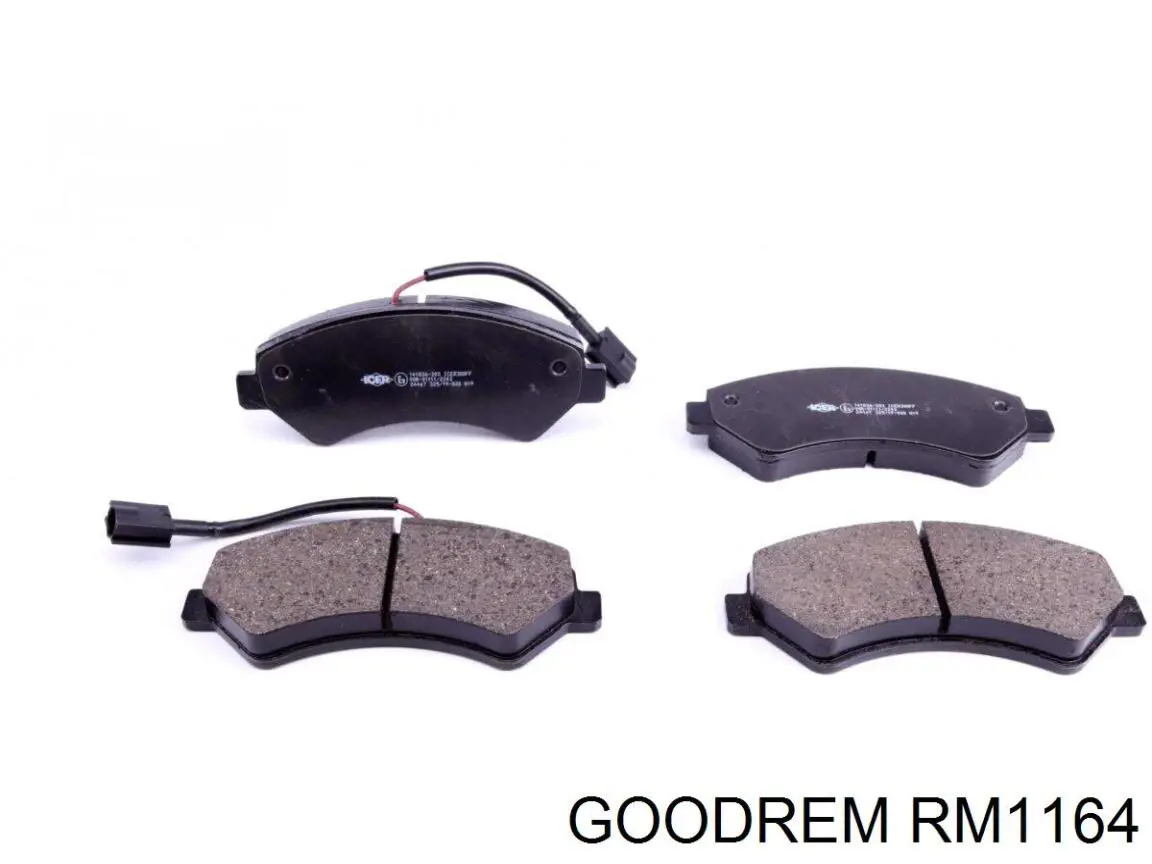 Колодки Goodrem RM1164 цена, от 20.42 USD