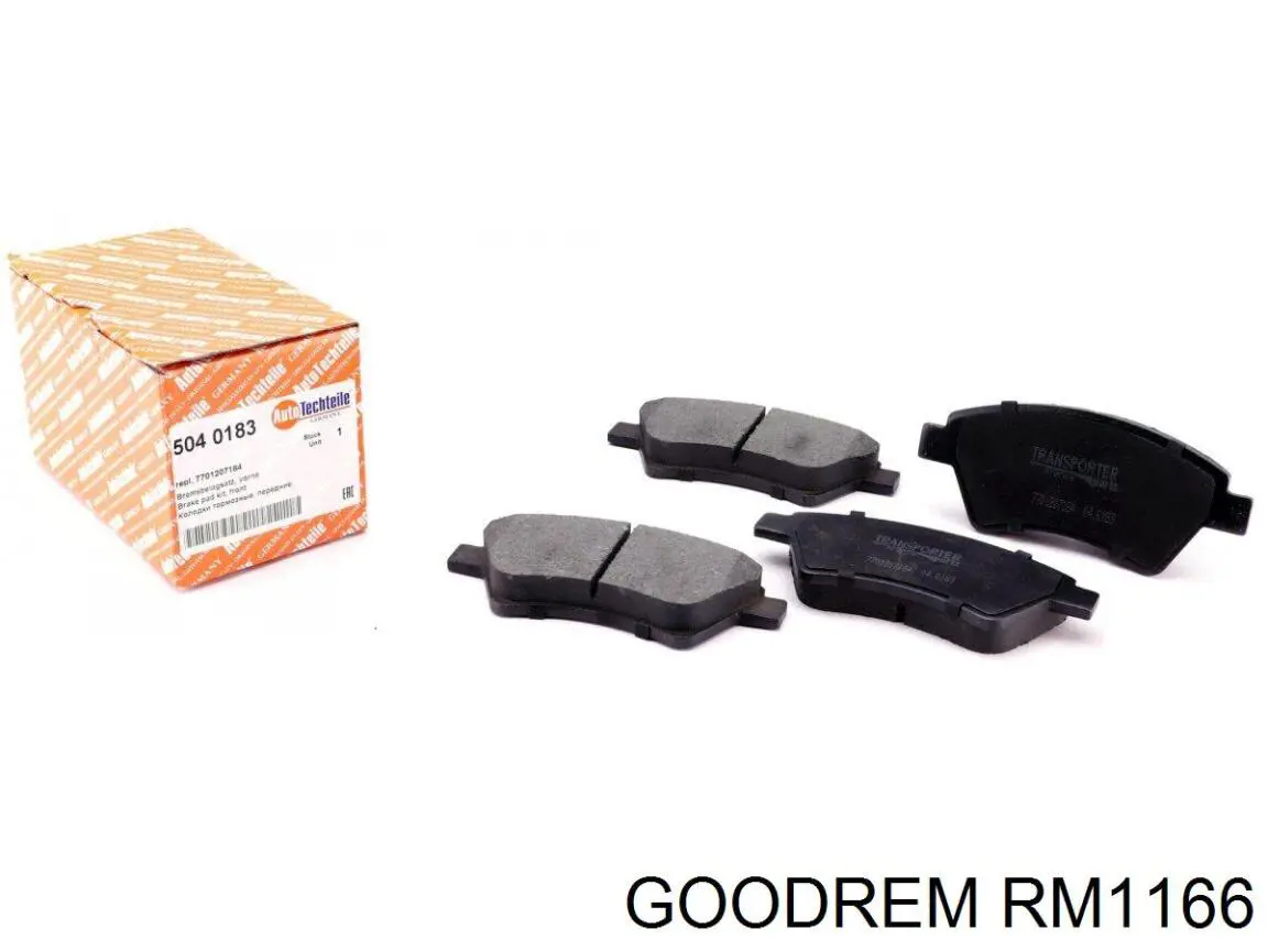 RM1166 Goodrem Колодки передние